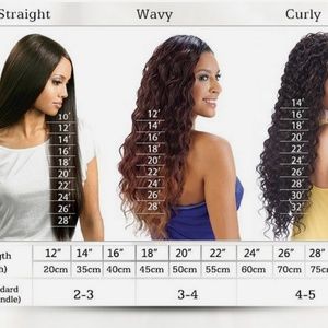 Accessories 24 Inch Long 8 Pcs 18 Clips Wave Curly Hair Poshmark